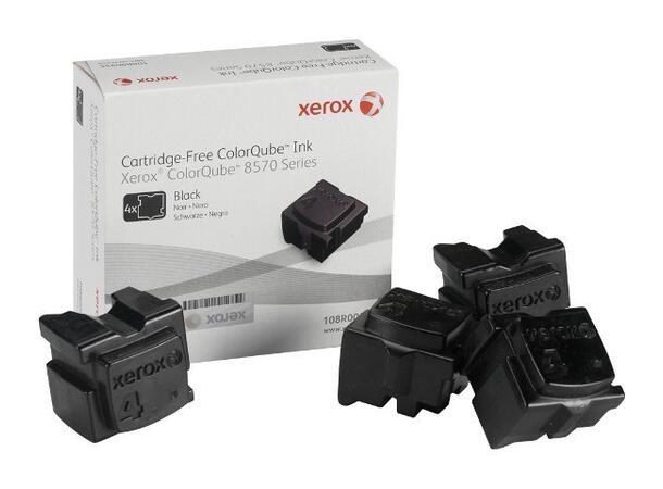 Xerox voks 4 x svart - 2150 sider til ColorQube 8570, 8570DN, 8570DT, 8570N 